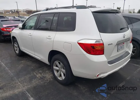 2009 Toyota Highlander z USA, uszkodzony, nr VIN JTEDS41A729085684